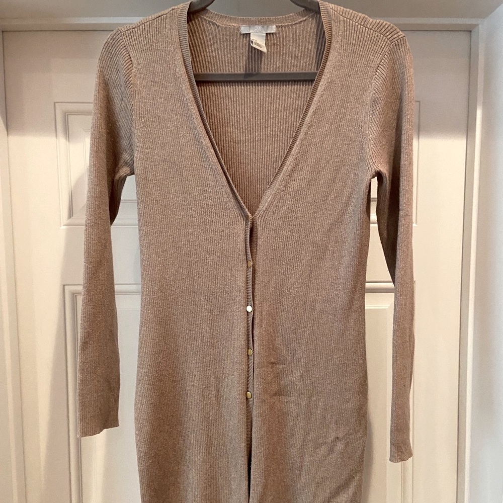 Tan Cardigan
